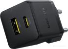 Сетевое зарядное Baseus Palm Fast Charger C+U 30W EU P1011160A113-00 (черный)