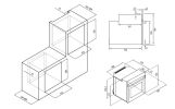 Духовой шкаф Krona Ritus 45 WH