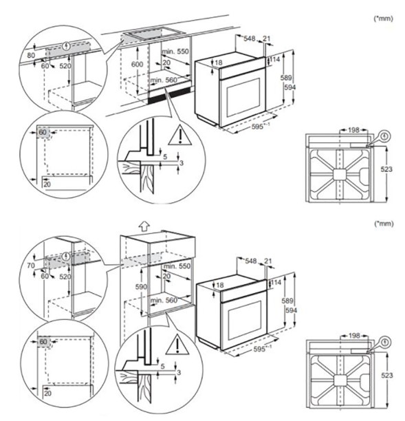 Духовой шкаф Electrolux EOF5C50V, фото 5