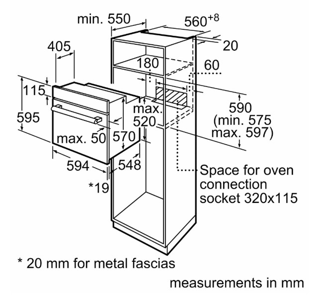 Духовой шкаф Bosch Serie 2 HBF011BR0Q, фото 7