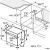 Духовой шкаф Bosch Serie 4 HBA534BW3