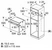 Духовой шкаф Bosch Serie 4 HBA534BW3
