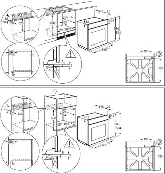 Духовой шкаф Electrolux EOE7P31X, фото 9