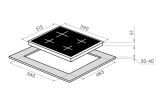 Варочная панель Maunfeld EGHG.64.63CW/G