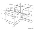 Духовой шкаф LEX EDS 101 WH