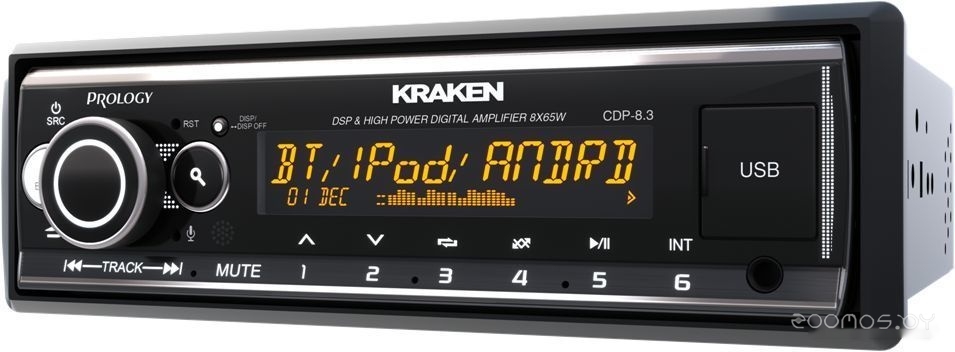 USB-магнитола Prology CDP-8.3 Kraken, фото 4