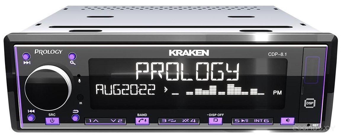 USB-магнитола Prology CDP-8.1 Kraken, фото 2