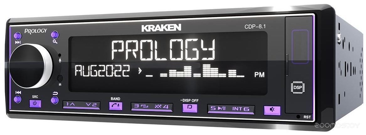USB-магнитола Prology CDP-8.1 Kraken, фото 3