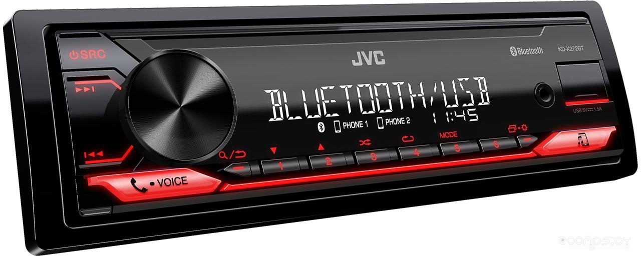 USB-магнитола JVC KD-X272BT, фото 2