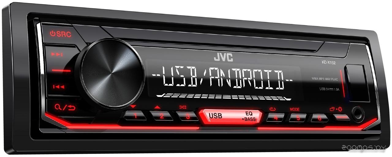 USB-магнитола JVC KD-X152M, фото 2