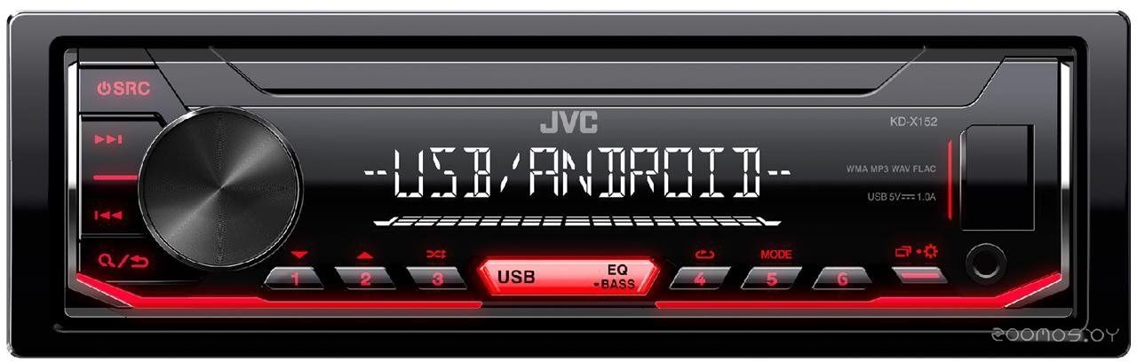 USB-магнитола JVC KD-X152M, фото 1