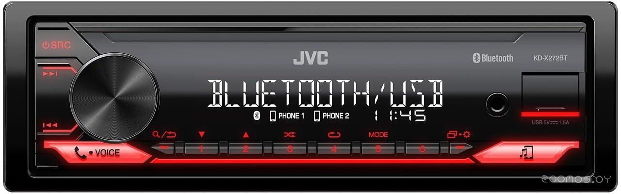 USB-магнитола JVC KD-X272BT, фото 1