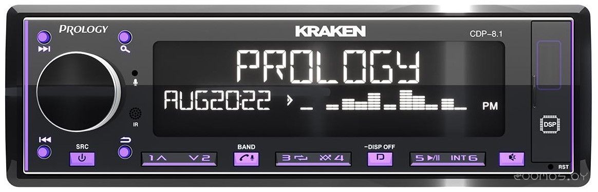 USB-магнитола Prology CDP-8.1 Kraken, фото 1