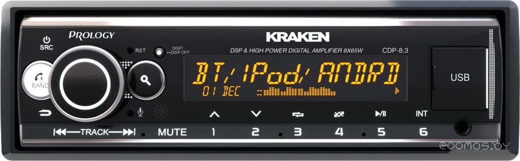 USB-магнитола Prology CDP-8.3 Kraken, фото 1