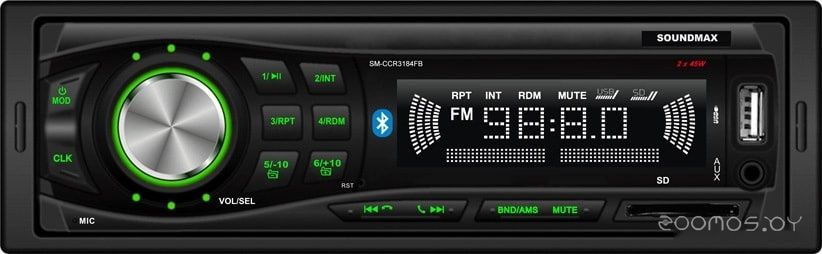 USB-магнитола SoundMAX SM-CCR3184FB (24 В)