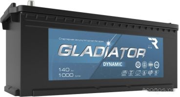 Автомобильный аккумулятор Gladiator Dynamic 6СТ-140L(3) (140 А·ч)