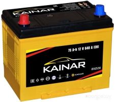 Автомобильный аккумулятор Kainar Asia 75 JL (75 А·ч)