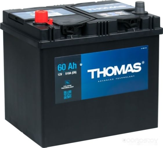 Автомобильный аккумулятор Thomas Japan L (60 А·ч)