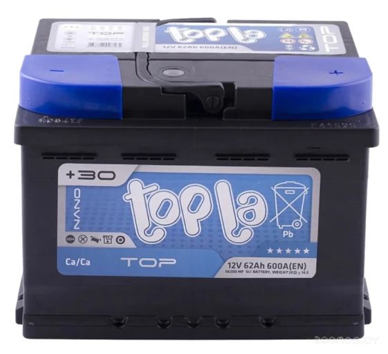 Автомобильный аккумулятор Topla TOP (62 А/ч) (118662)