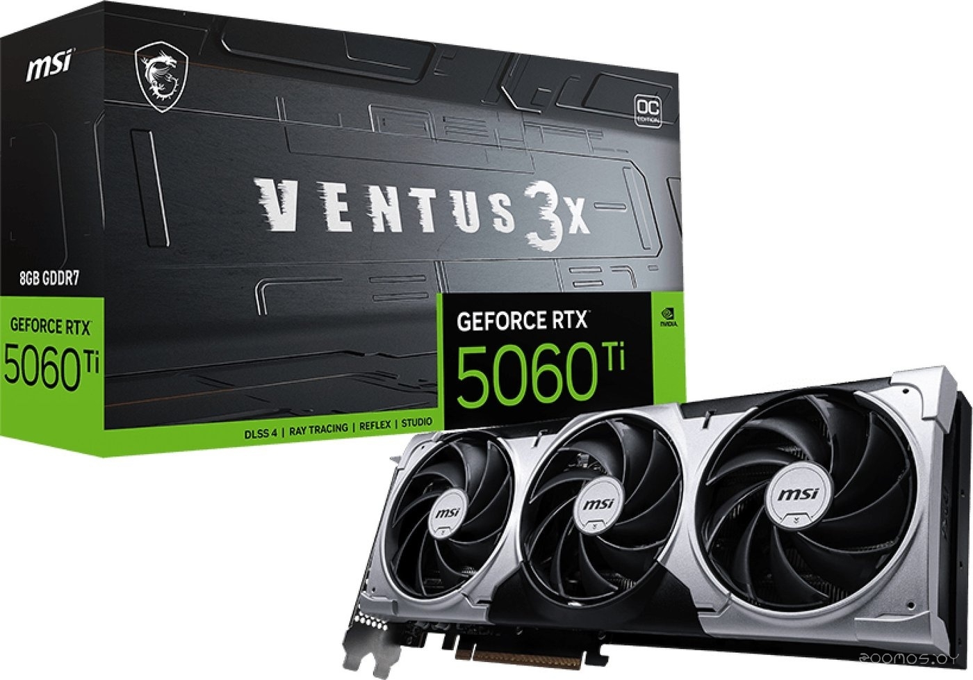 Видеокарта MSI GeForce RTX 5060 Ti 8G Ventus 3X OC, фото 5