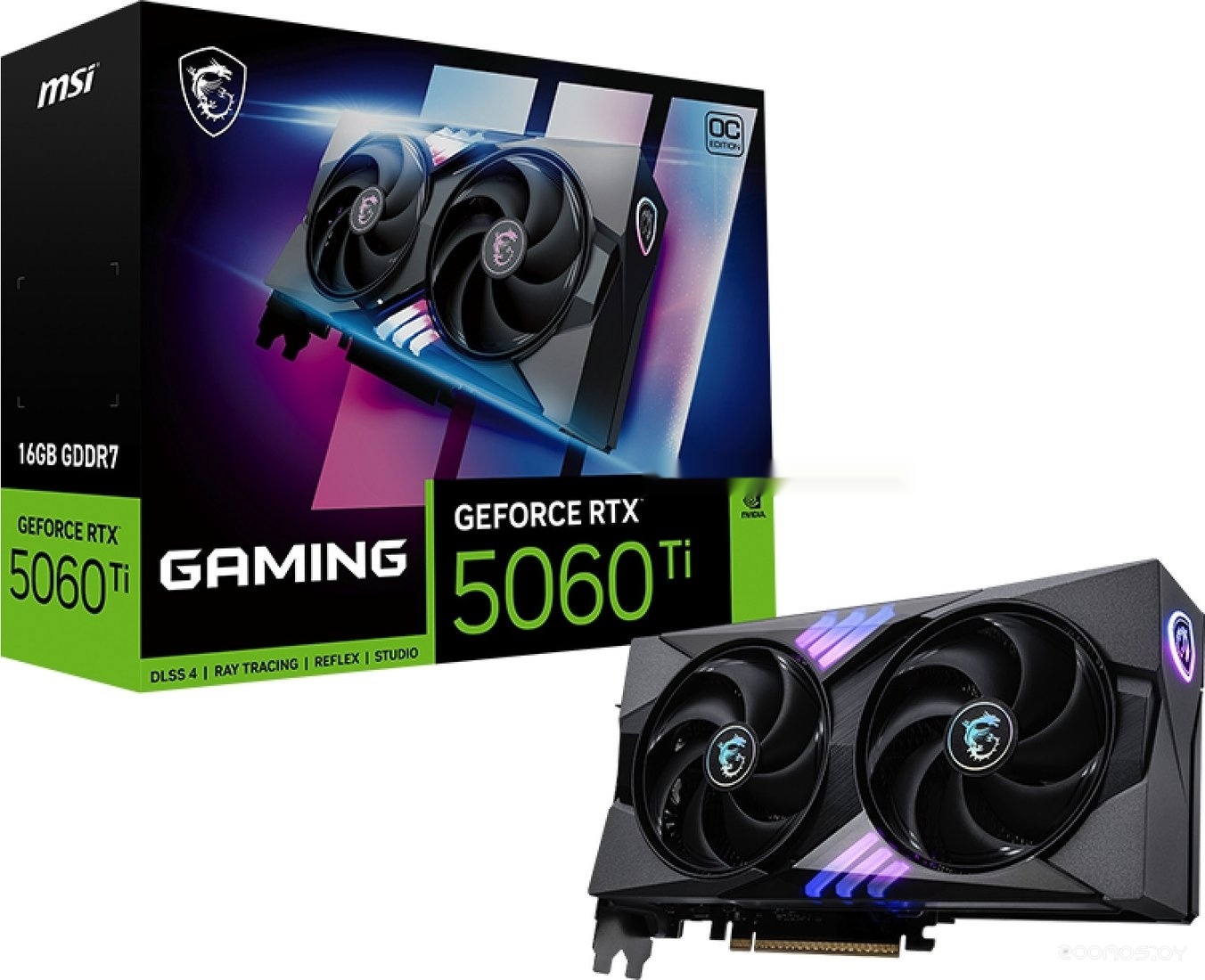Видеокарта MSI GeForce RTX 5060 Ti 16G Gaming OC, фото 5