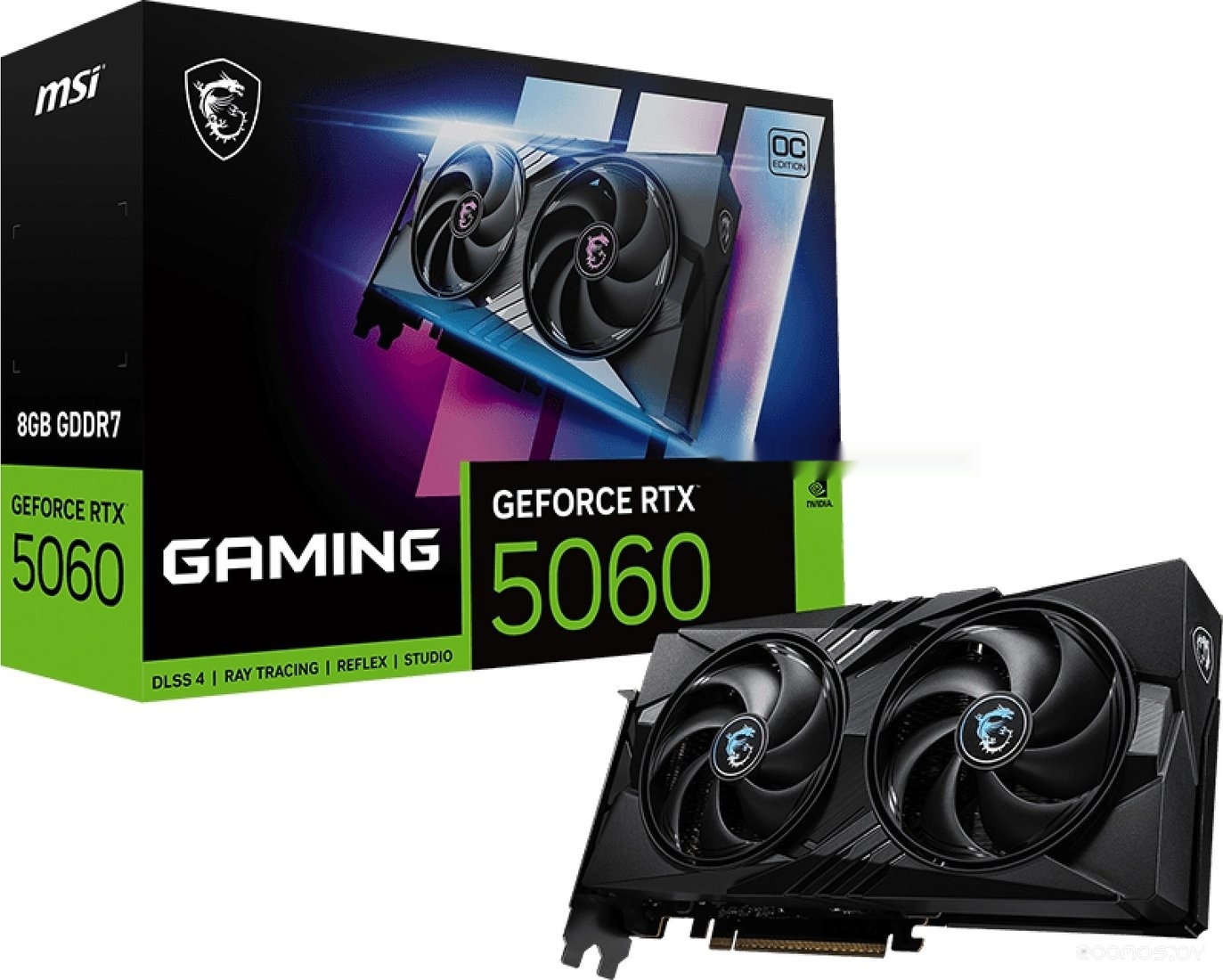 Видеокарта MSI GeForce RTX 5060 8G Gaming OC, фото 7