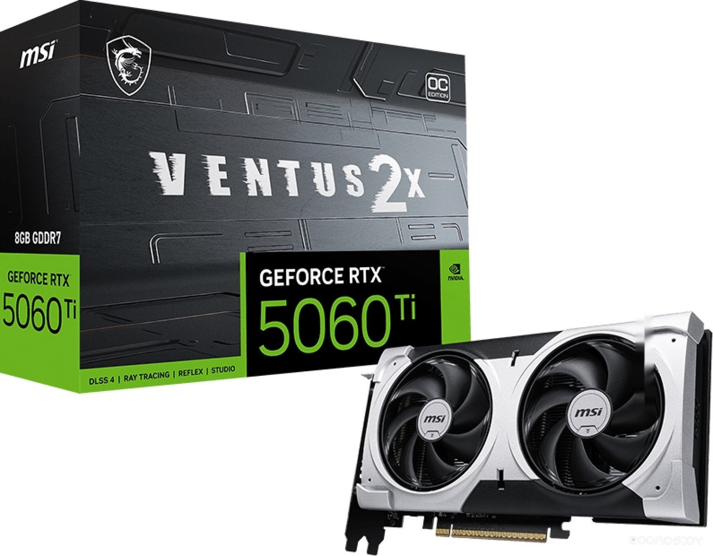 Видеокарта MSI GeForce RTX 5060 Ti 8G Ventus 2X OC Plus, фото 5