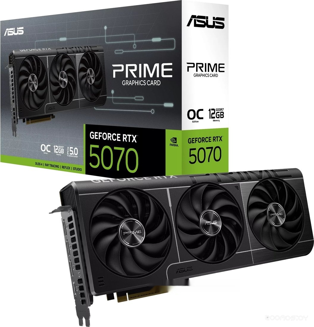 Видеокарта Asus Prime GeForce RTX 5070 12GB GDDR7 OC Edition PRIME-RTX5070-O12G, фото 16
