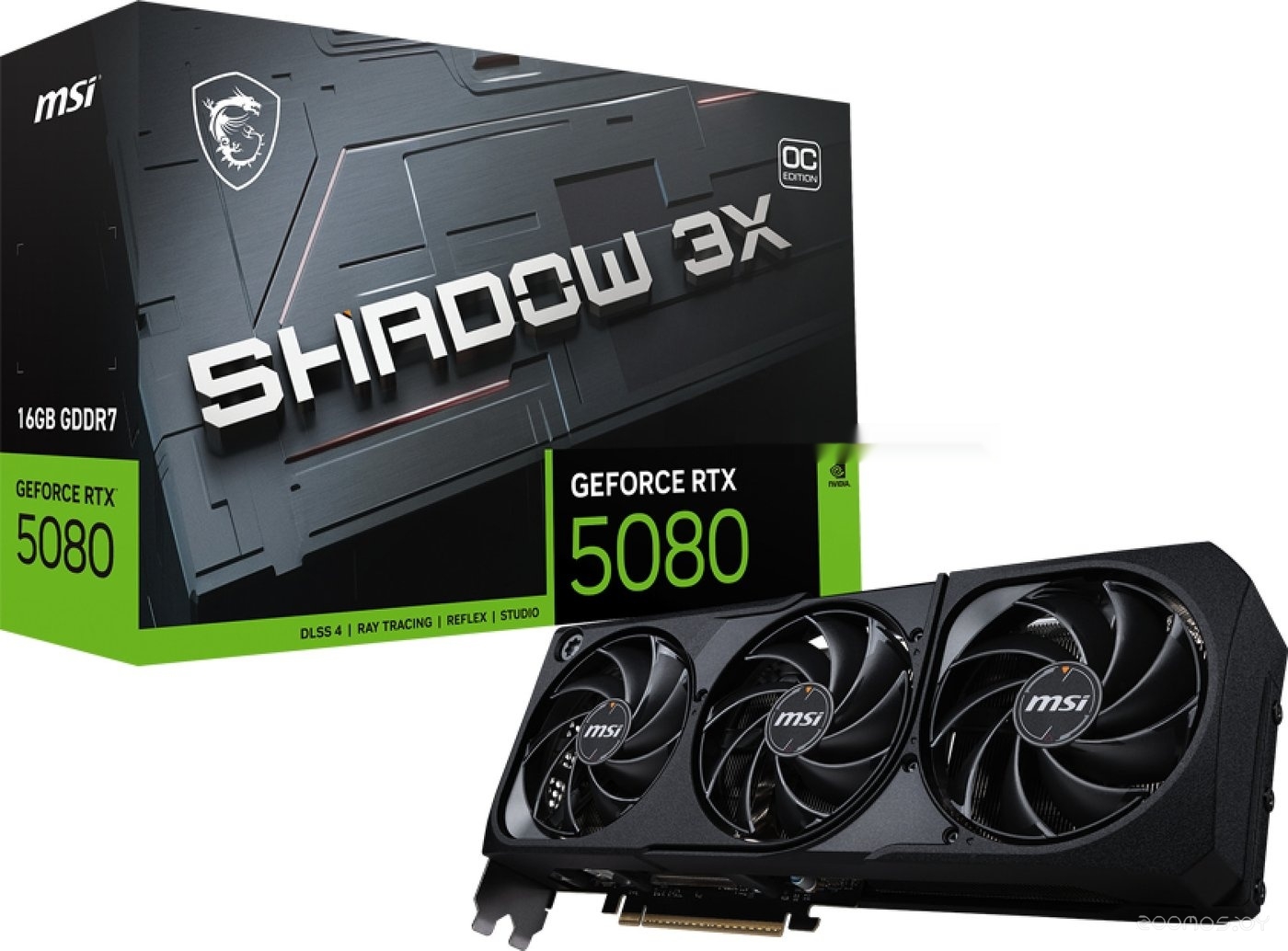 Видеокарта MSI GeForce RTX 5080 16G Shadow 3X OC, фото 7
