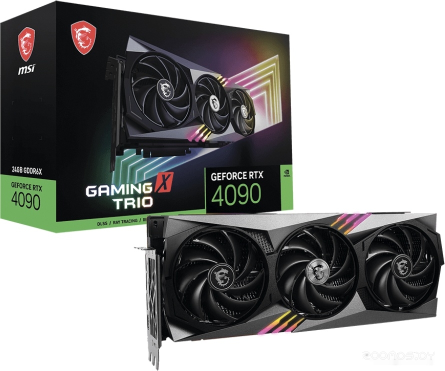 Видеокарта MSI GeForce RTX 4090 Gaming X Trio 24G, фото 4