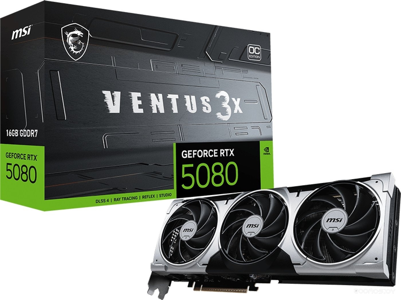 Видеокарта MSI GeForce RTX 5080 16G Ventus 3X OC Plus, фото 7