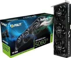 Видеокарта PALIT GeForce RTX 5060 Ti Infinity 3 16GB NE7506T019T1-GB2061S