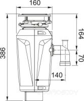 Измельчитель пищевых отходов Franke Slim 125 134.0715.094