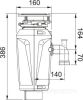 Измельчитель пищевых отходов Franke Slim 75 134.0715.096