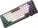 Клавиатура JEGG ZA61 White Black Brown (TNT Yellow)