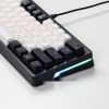 Клавиатура JEGG ZA61 White Black Brown (TNT Yellow)