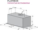 Кухонная вытяжка Konigin Flatbox Full 50 (черный)