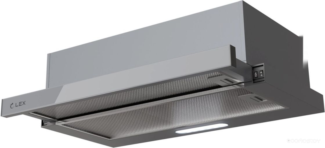 Кухонная вытяжка LEX Hubble G 600 Grey (серый)