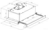 Кухонная вытяжка Meferi SLIDEBOX60BK Power