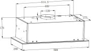Кухонная вытяжка Zorg Platino 1030 60 S (белый)