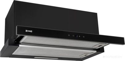 Кухонная вытяжка Zorg Turbo 1260 60 S (черный)
