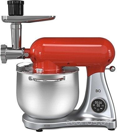 Кухонная машина BQ MX851 (красный/серебристый)