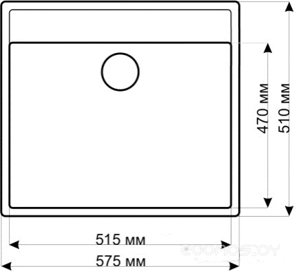 Кухонная мойка Gerhans A12 (Grey), фото 2