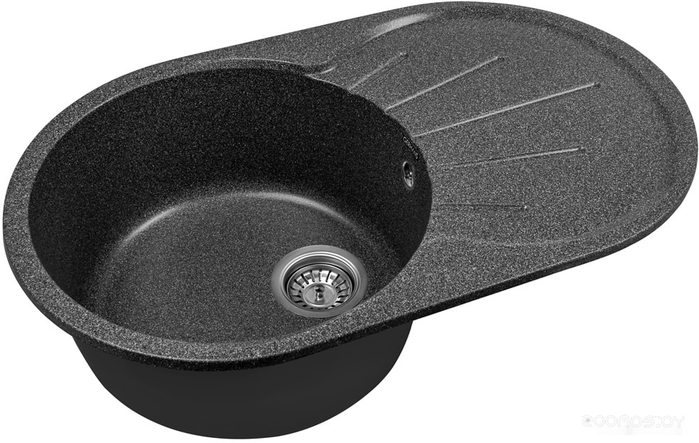 Кухонная мойка Gerhans A02 (графит), фото 3