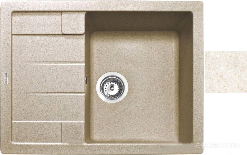Кухонная мойка Gerhans B22 (White), фото 1