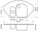 Кухонная мойка Gerhans E02 (White)