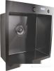 Кухонная мойка Marrbaxx B5050-R Decor (черный/графит)