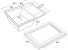 Кухонная мойка Paulmark Weimar PM216550-GRM