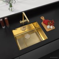 Кухонная мойка Zorg ZRN 4555 Premium PVD Gold