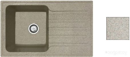 Кухонная мойка БелЭворс Styl L (темно-бежевый, без сифона)